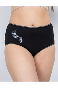 Kadın Büyük Beden Külot Battal, Yüksek Bel, Lastikli (5XL, 6XL, 7XL) 5'li Paket, Kedi Baskılı ürün fotoğrafı