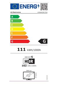 65nano81t6a 65'' 165 Ekran Uydu Alıcılı 4k Ultra Hd Webos Smart Nanocell Led Tv ürün fotoğrafı