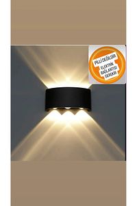 8011 10w Led Aplik Aydınlatma Çift Taraflı Led Dekoratif Duvar Aplik Suya Ve Toza Karşı Dayanıklı ürün fotoğrafı