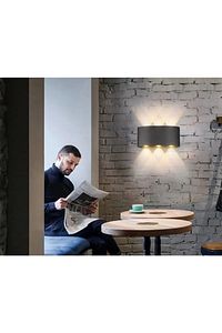 8011 10w Led Aplik Aydınlatma Çift Taraflı Led Dekoratif Duvar Aplik Suya Ve Toza Karşı Dayanıklı ürün fotoğrafı