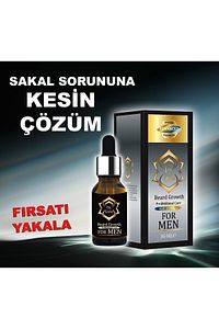 Sakal Dolgunlaştırıcı Ve Canlandırıcı Bakım Serumu& Sakal Serumu&beard Oil&bıyık Serumu ürün fotoğrafı