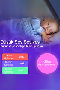 H2o Humidifier 300 ml Ulrasonik Hava Nemlendirici Buhar Makinesi Ve Aroma Difüzörü ürün fotoğrafı