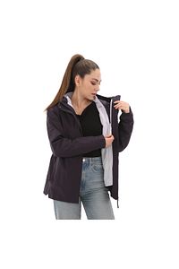 Ix7939-k X W Fleece 3ın1 Kadın Yağmurluk-r&amp;uuml;zgarlık Mor ürün fotoğrafı