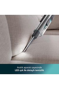 8000 Serisi Aqua Plus Xc8053/01 Şarjlı Dikey Süpürge Ve Xv1700/01 4'lü Mikrofiber Ped Hediye ürün fotoğrafı