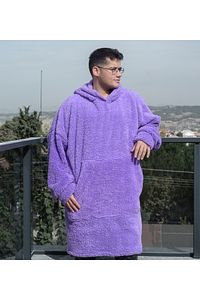 Welsoft Peluş Polar Giyilebilir Battaniye Pijama ürün fotoğrafı