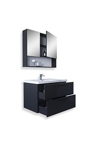 Home Batum 80 Cm Mdf Banyo Dolabı Seti ürün fotoğrafı
