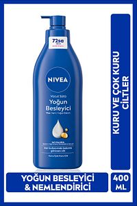 Besleyici Vücut Sütü 400ml, Kuru Ve Çok Kuru Ciltler, 72 Saat Nemlendirici, Badem Yağı ürün fotoğrafı