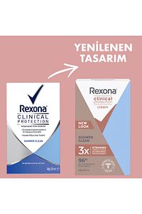 Clinical Protection Kadın Stick Deodorant Shower 45 ml X 2 Adet ürün fotoğrafı