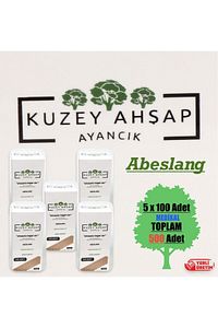100’lü Abeslang Dil Çubuğu - Ağda Spatulası x 5 Kutu 500 ürün fotoğrafı