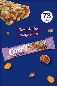 Karışık Meyve Tam Tahıl Bar 12 Adet X 17 G ürün fotoğrafı