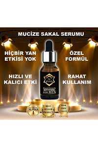 Sakal Dolgunlaştırıcı Ve Canlandırıcı Bakım Serumu& Sakal Serumu&beard Oil&bıyık Serumu ürün fotoğrafı