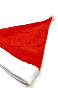Polar Yılbaşı Noel Baba Şapkası Ucu Ponponlu Yeni Yıl Partisi Kırmızı Beyaz Renkli Her Başa Uygun ürün fotoğrafı