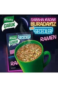 Çabuk Çorba Gececiler Ramen 17g X10 Adet ürün fotoğrafı