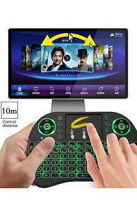 TV PC Ps3 Ps4 Ps5 Projeksiyon Cihazı Klavyeli Gamepad Oyun Konsolu Klavye Mouse Touchpad Set ürün fotoğrafı