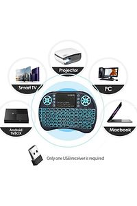 TV PC Ps3 Ps4 Ps5 Projeksiyon Cihazı Klavyeli Gamepad Oyun Konsolu Klavye Mouse Touchpad Set ürün fotoğrafı