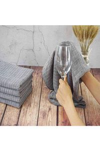 ( 3 Adet ) Mikrofiber Mutfak Ankastre Cam Temizlik Bezi 40:40 Cm Leke Tutmaz Koku Yapmaz ürün fotoğrafı