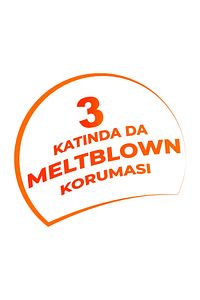 Elastik Kulaklı Çocuk Kıds Maske 100 Adet ürün fotoğrafı