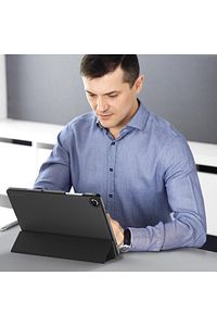Samsung Galaxy Tab A9 Plus 11 Inç Kılıf Smart Uyku Modlu Standlı Şeffaf Kapaklı Sm-x210 (UYUMLU) ürün fotoğrafı