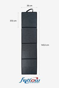 Power Pro 100w Taşınabilir Katlanabilir Solar Güneş Panel-hızlı Şarj Özellikli ürün fotoğrafı