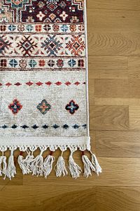 Dokuma Taban Yıkanabilir Kaymaz Taban Kilim Salon Halısı Mutfak Halısı Yolluk ürün fotoğrafı
