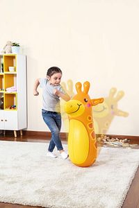 Bop Bags Zürafa Desenli Hacıyatmaz 89 Cm Sulu Hacı Yatmaz ürün fotoğrafı