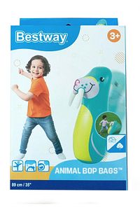 Bop Bags Deniz Aslanı Desenli Hacıyatmaz 89 Cm Sulu Hacı Yatmaz ürün fotoğrafı