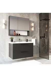 Home Batum 80 Cm Mdf Banyo Dolabı Seti ürün fotoğrafı