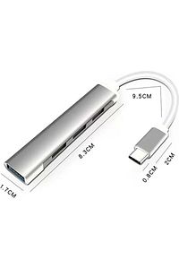Type - C 4 Girişli Usb Çoğaltıcı Type-c To Usb Hub 4 Ports ürün fotoğrafı