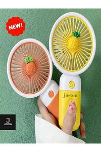 Şarjlı Mini El Fanı ve Masa Fanı Soğutucu Pervane Taşınabilir Şarj Edilebilir Pratik Mini Vantilatör ürün fotoğrafı