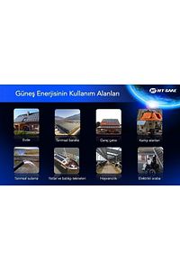 455 Watt Transparan Arka Yüz Güneş Enerji Paneli Half-cut Yüksek Verimli 2 Adet ürün fotoğrafı