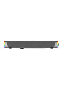 Ds101 Kablosuz Bluetooth Aux 6w Rgb Aydınlatmalı Soundbar Hoparlör Siyah ürün fotoğrafı