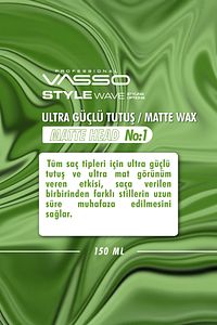 24 Saat Ultra Güçlü Sert Tutuş Ve Ultra Mat Görünüm Sağlayan Killi Matte Head Wax 150 ml ürün fotoğrafı