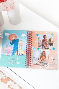 Bebek Anı Ve Anne Hamile Günlüğü Albüm Defter Erkek ürün fotoğrafı