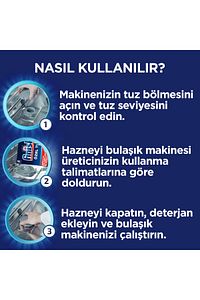 Bulaşık Makinesi  Tuzu  Kireç Kalıntılarına Karşı Koruyucu  2 x 1500 gr ürün fotoğrafı