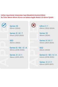 Watch 2 3 4 5 6 7 8 9 Se 38 40 41mm A Kalite Kordon Kayış ürün fotoğrafı