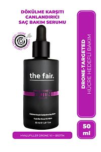 the fair. Drone-targeted Biotin Dökülme Önleyici Vegan Saç Serumu %1 Hyalufiller Drone Biotin 50ml ürün fotoğrafı