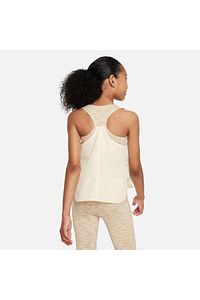 Dri-FIT One Big Kids' (Girls') Training Tank Top in Brown ürün fotoğrafı