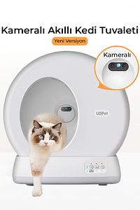 Ucat C10 Pro Kameralı Akıllı Otomatik Kedi Tuvaleti - Güvenli Ve Hijyenik Çözüm ürün fotoğrafı