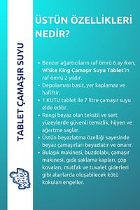 Çamaşır Suyu Tableti Hijyenik Ultra Konsantre 32 Tablet Kar Beyazı ürün fotoğrafı