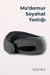 Ortopedik Boyun Yastığı Visco Boyun Destekli Seyahat Yastığı ürün fotoğrafı