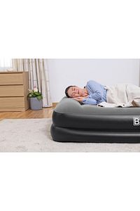 Elektronik Pompalı Çift Kişilik Şişme Yatak 203cmx152cmx46cm (ev Tipi) ürün fotoğrafı