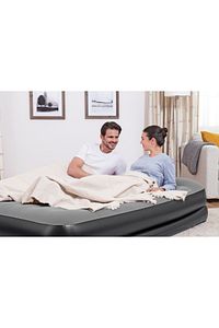 Elektronik Pompalı Çift Kişilik Şişme Yatak 203cmx152cmx46cm (ev Tipi) ürün fotoğrafı