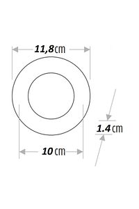 6w Slim Kasa Led Spot Beyaz Işık ürün fotoğrafı