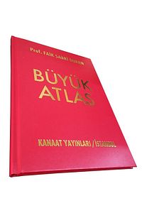 Büyük Atlas Citli 104 Sayfa 1 Adet Kanaat Yayınları Büyük Atlas Ciltli Prof. Faik Sabri Duran 22x32 ürün fotoğrafı