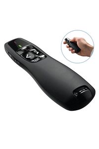 R400 2.4ghz Usb Kablosuz Lazer Pointer Power Point Uzaktan Kumanda Cihazı Orijinal ürün fotoğrafı