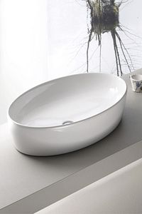 Cerastyle One 67 X 42 Cm Tezgah Üstü Çanak Lavabo Deliksiz ürün fotoğrafı