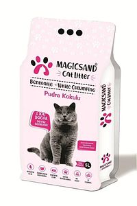 Magic Sand Cat Litter Pudralı Ince Taneli Kedi Kumu 5 Lt. ürün fotoğrafı