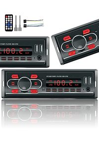 Sn-2700 Çift Usb Girişli Bluetooth Oto Teyp Araba Teybi Radyo Sd Aux Teyp Amfi Çıkışlı Kumandalı ürün fotoğrafı
