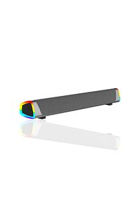 Ds101 Kablosuz Bluetooth Aux 6w Rgb Aydınlatmalı Soundbar Hoparlör Siyah ürün fotoğrafı