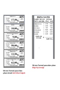 Barkod Sistemi Market Sistemi ürün fotoğrafı